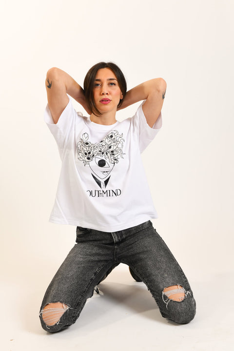 TALKING FISH Women's T-Shirt (Cropped)