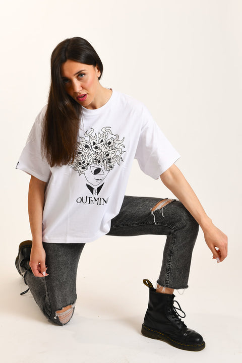 TALKING FISH Women's T-Shirt (Cropped)