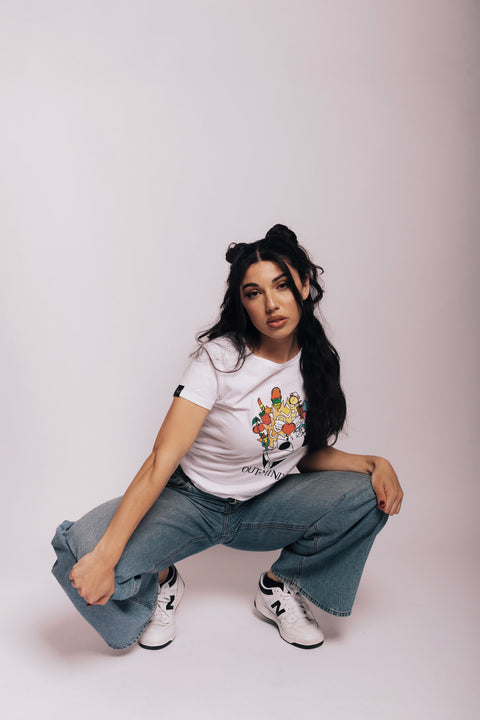 T-shirt female POP CONFIDENCE