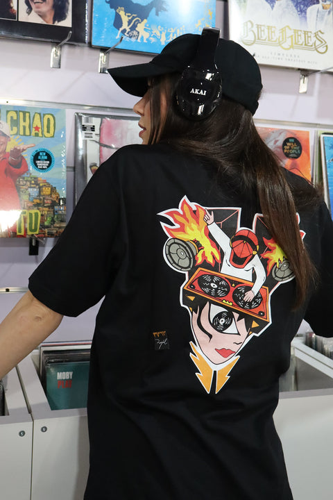 T-shirt female MEGA DJ